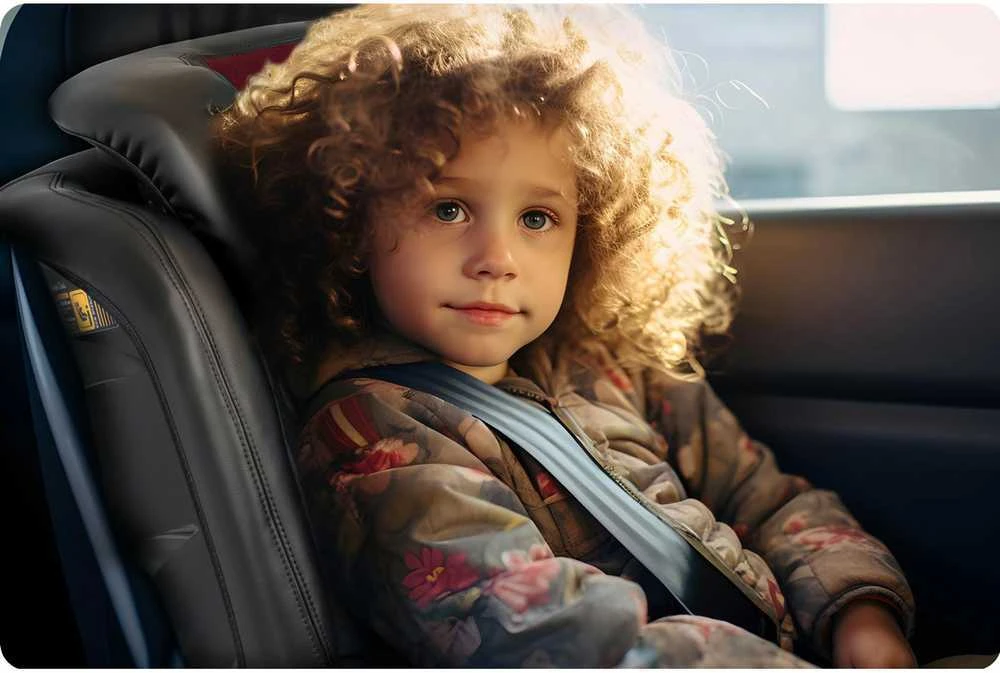 Automobilinė kėdutė Nukido Louis juoda - raudona, 15-36 kg ISOFIX