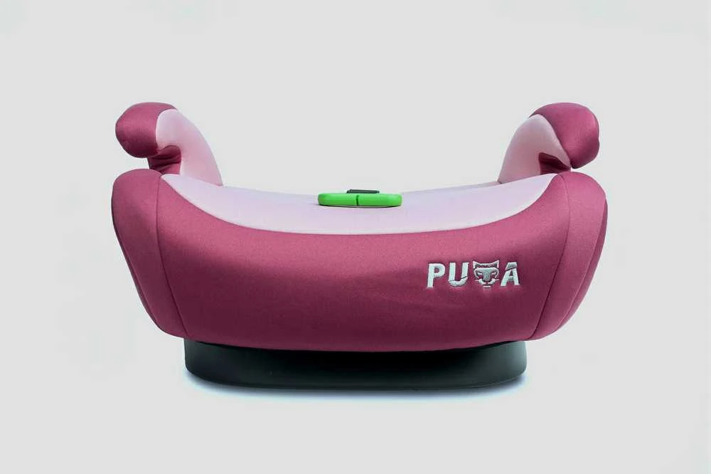 Automobilinė kėdutė - paaukštinimas Caretero Puma Isofix-I-Size, 125-150 cm, rožinė