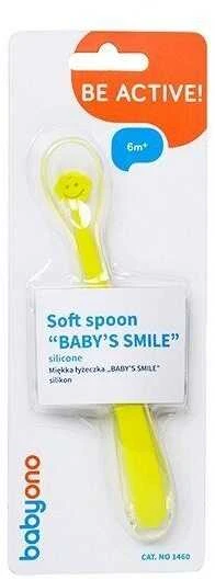 Baby Ono BabyOno silikoninis šaukštas BABY’S SMILE, 1460