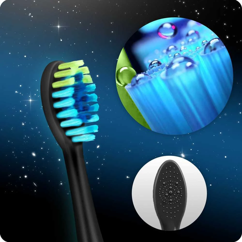 Berdsen Galaxy sonic dantų šepetėlis, juodas