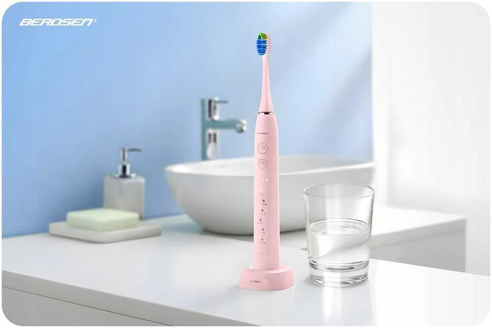 Berdsen Galaxy sonic dantų šepetėlis, rožinis