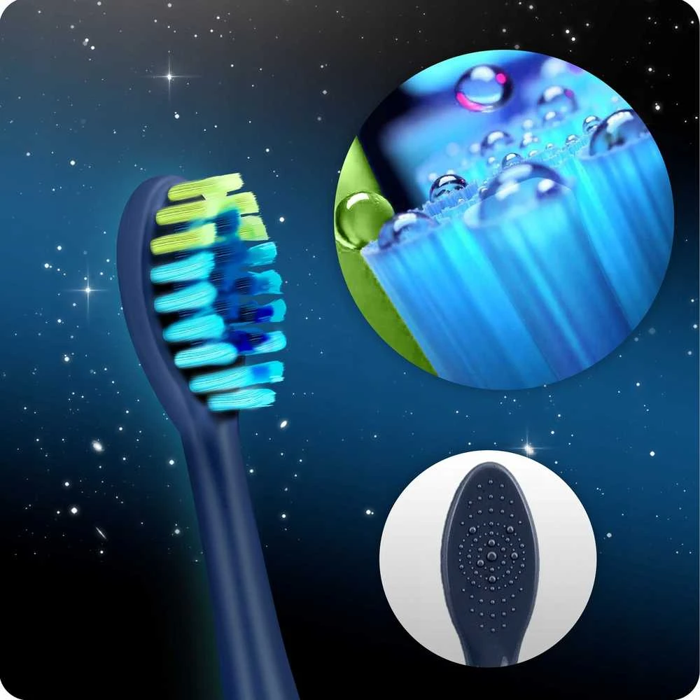 Berdsen Galaxy sonic dantų šepetėlis, tamsiai mėlynas