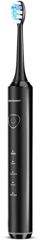 Berdsen Sonica B5 juodas dantų šepetėlis sonic