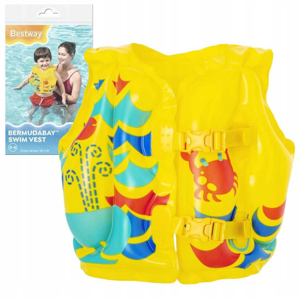 Bestway vaikiška pripučiama liemenė plaukimui Bestway, 41 x 30 cm
