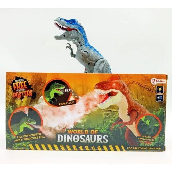Dami Žaislas Baterija veikiantis dinozauras