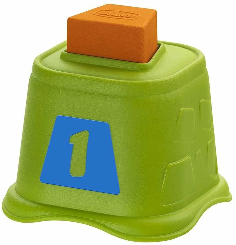 CHICCO formelių piramidė „Du viename“, 6-36m