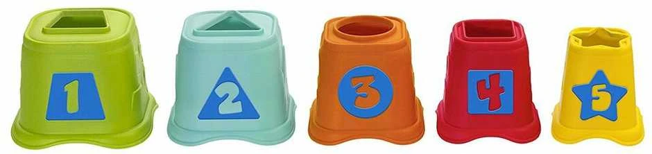 CHICCO formelių piramidė „Du viename“, 6-36m