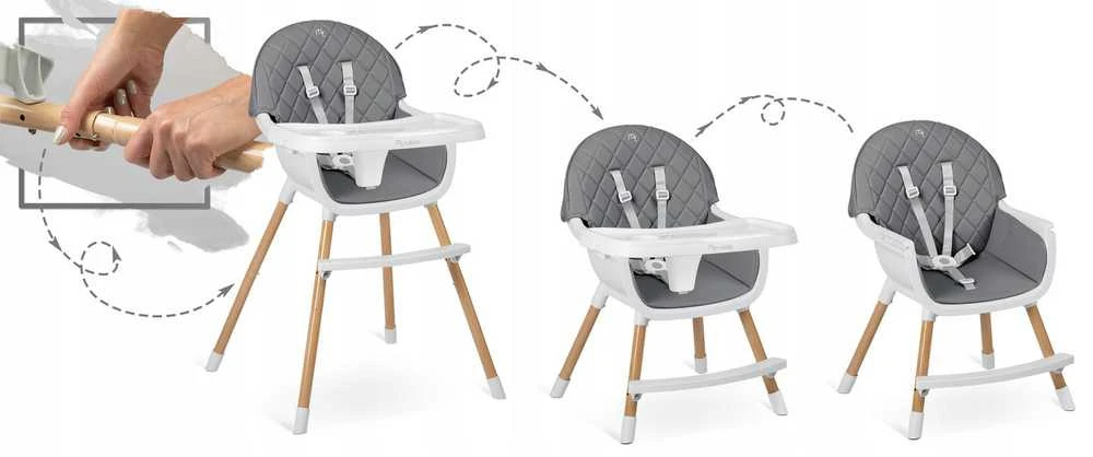 Maitinimo kėdutė Nukido Lilo 3in1