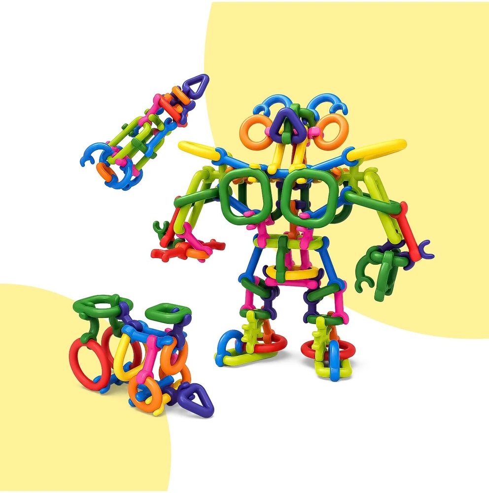 Malplay 3D konstruktorius, 106 vnt.