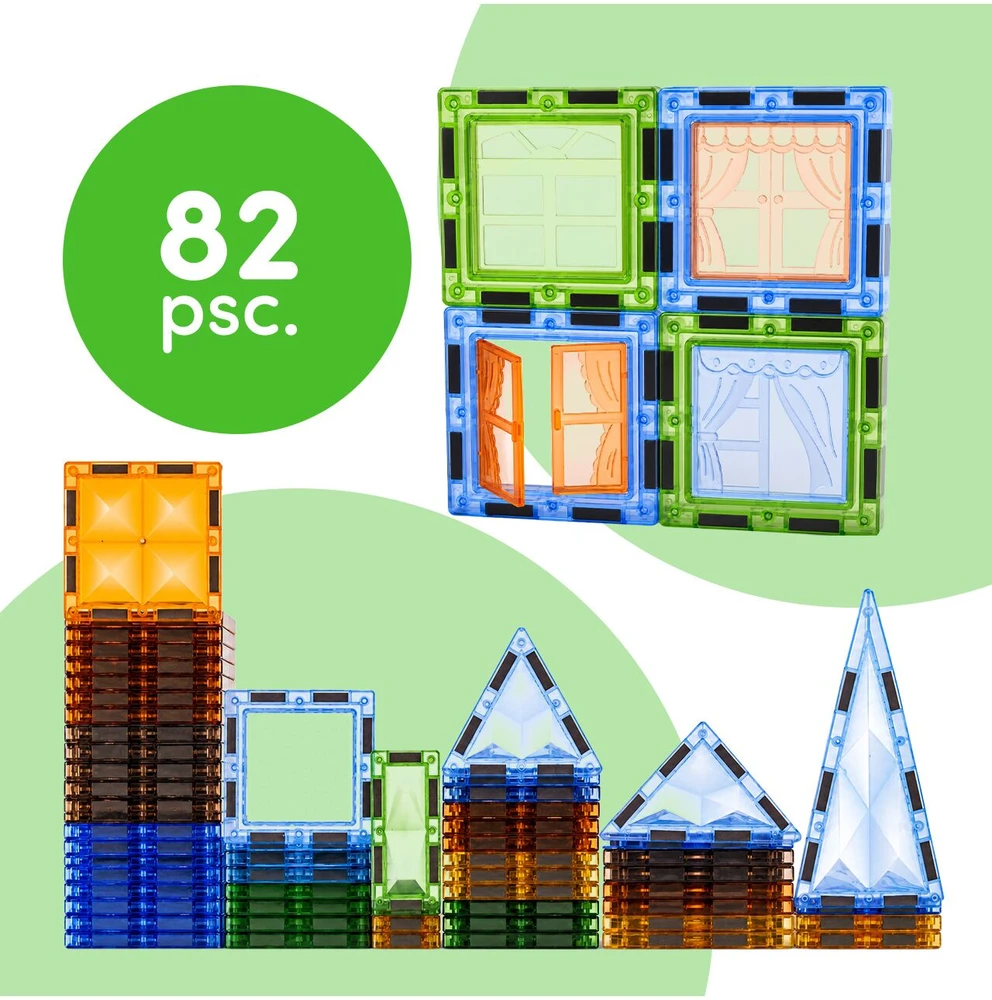 Malplay 3D Magnetinis konstruktorius 82 dalys Gyvūnai