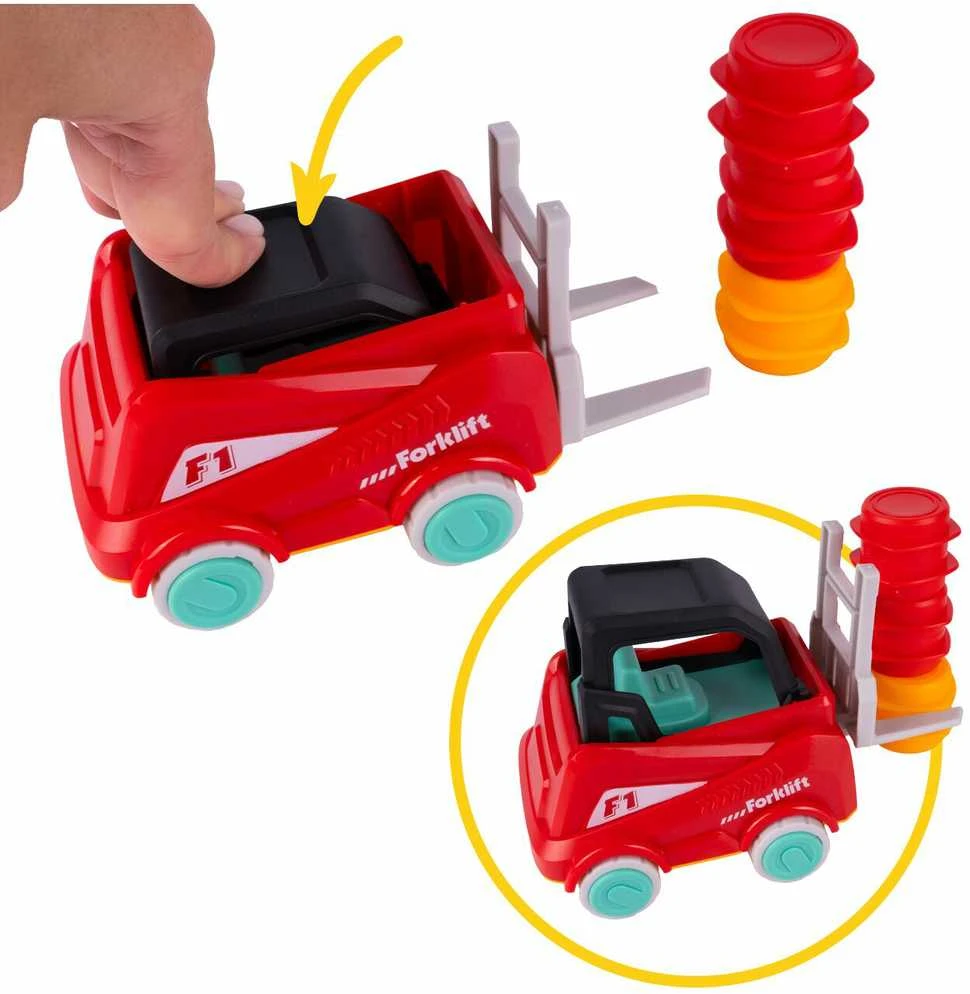 Malplay Arkadinis krautuvų žaidimas Surink statines