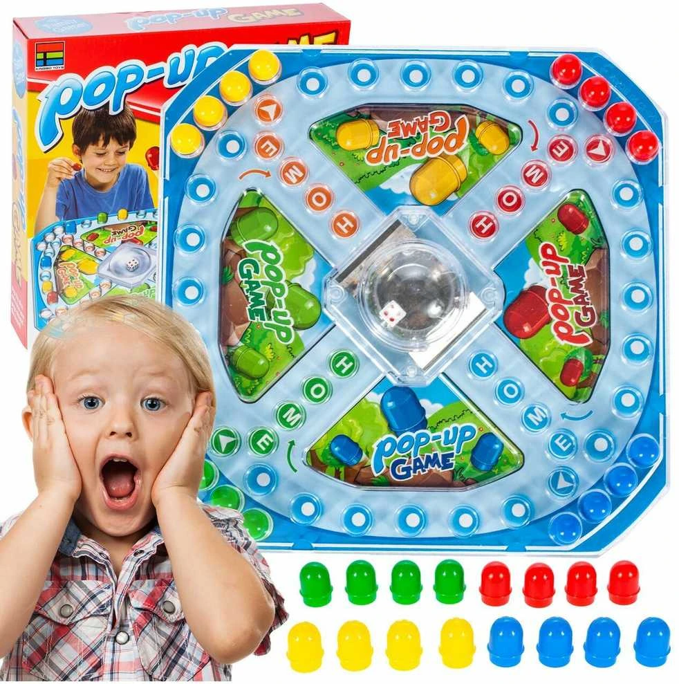 Malplay Arkadinis vaikiškas stalo žaidimas Pop-up