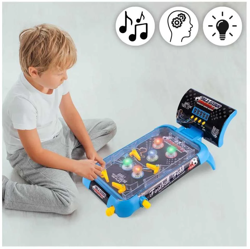 Malplay Arkadinis žaidimas Pinball su garso ir šviesos efektais