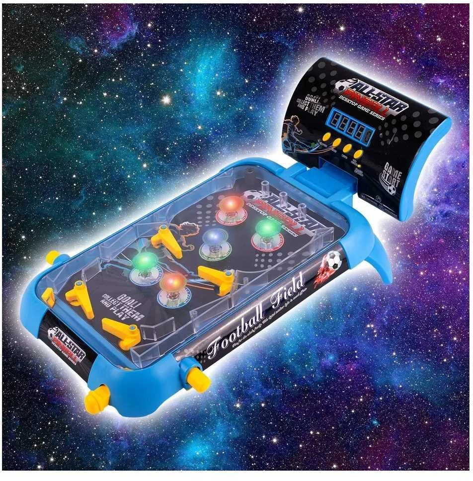 Malplay Arkadinis žaidimas Pinball su garso ir šviesos efektais