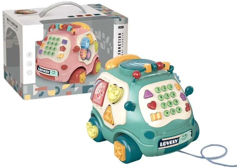 Malplay Daugiafunkcis muzikinis žaislas- rūšiuoklis automobilis.