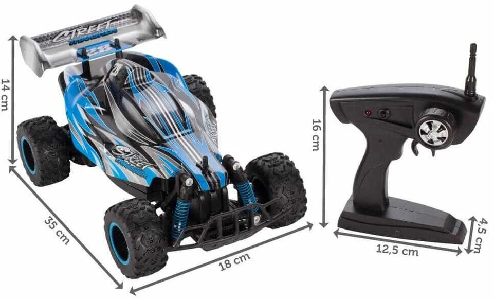 Malplay Didelis nuotoliniu būdu valdomas automobilis Street Thrasher 1:12 , RC