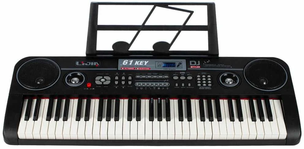 Malplay Didelis vaikiškas pianinas su mikrofonu, 61 klavišas