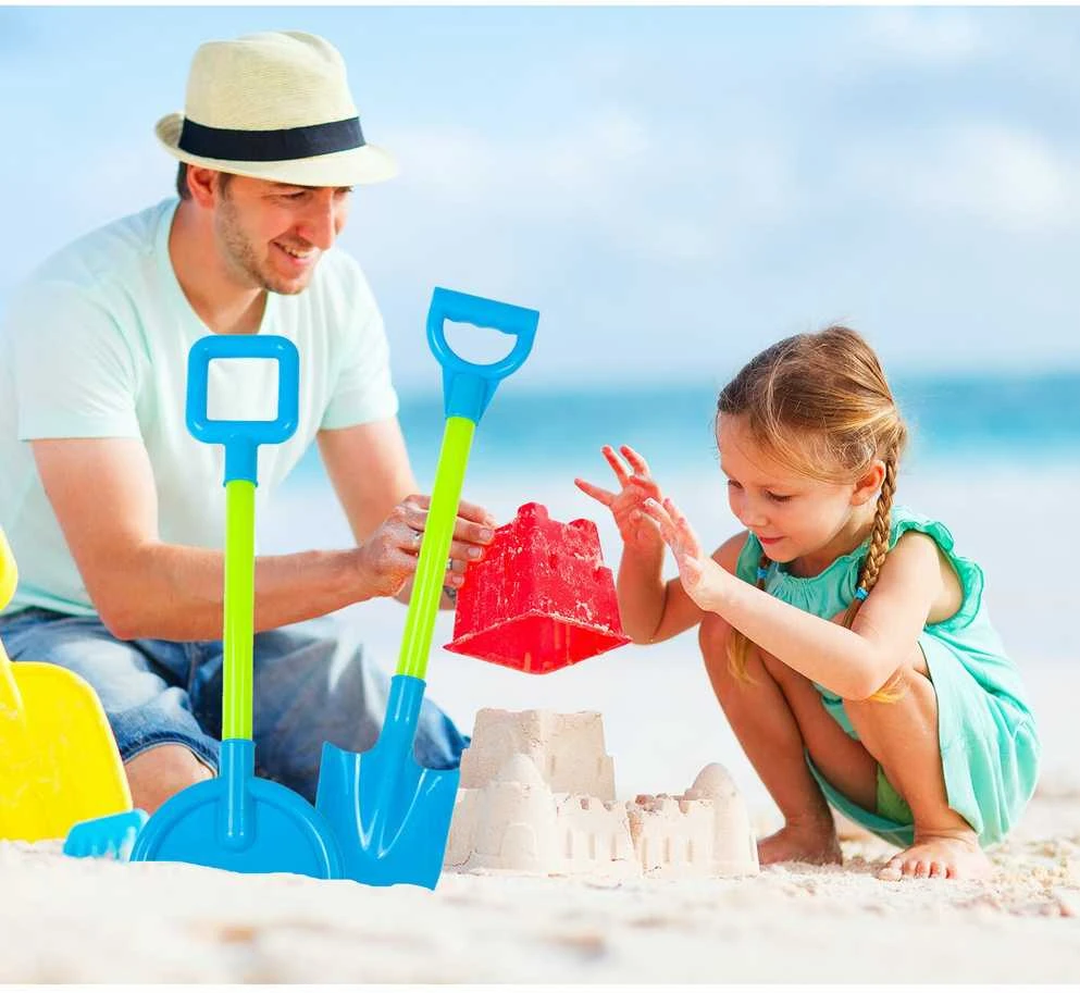 Malplay Grėblys ir kastuvas žaidimams smėlyje, 44,5 cm