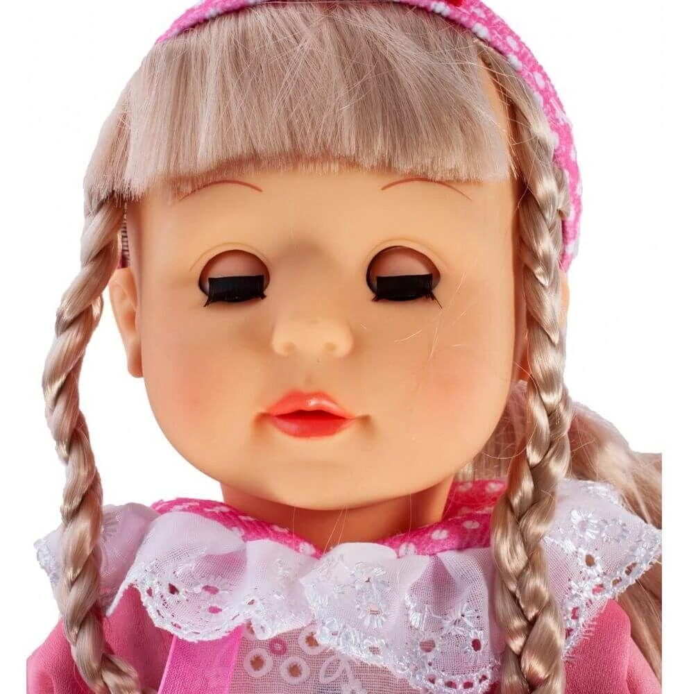 Malplay Interaktyvi lėlė Belinda, vaikšto ir dainuoja, 42 cm