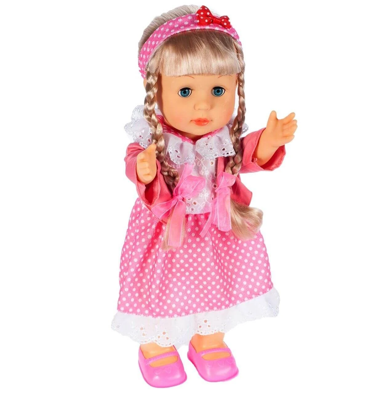 Malplay Interaktyvi lėlė Belinda, vaikšto ir dainuoja, 42 cm
