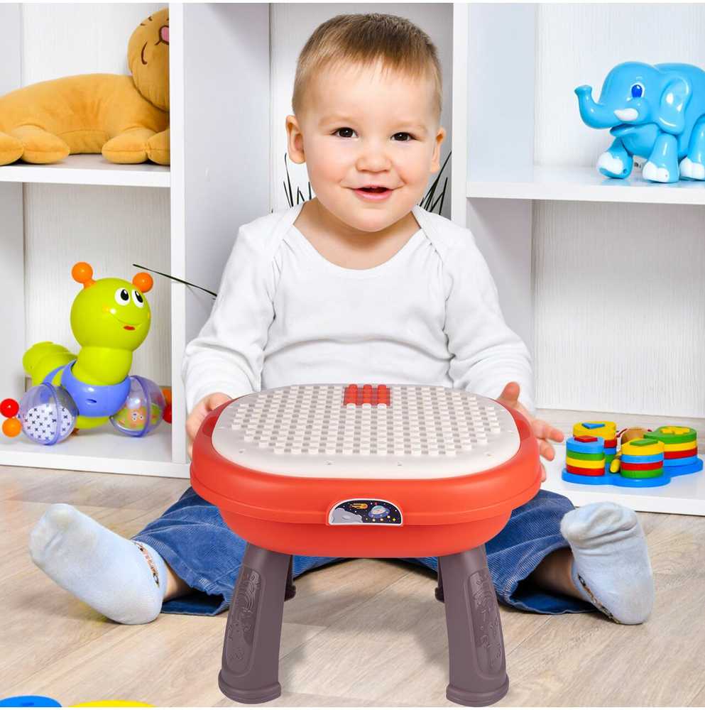 Malplay Interaktyvus lavinamasis muzikinis staliukas su talpykla