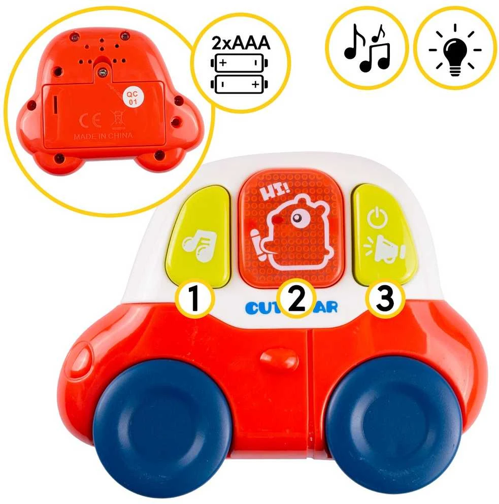 Malplay Interaktyvus lavinamasis stumdukas Automobilis