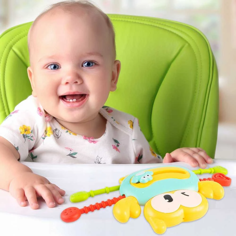 Malplay Interaktyvus Montessori barškutis „Crab Sensory“