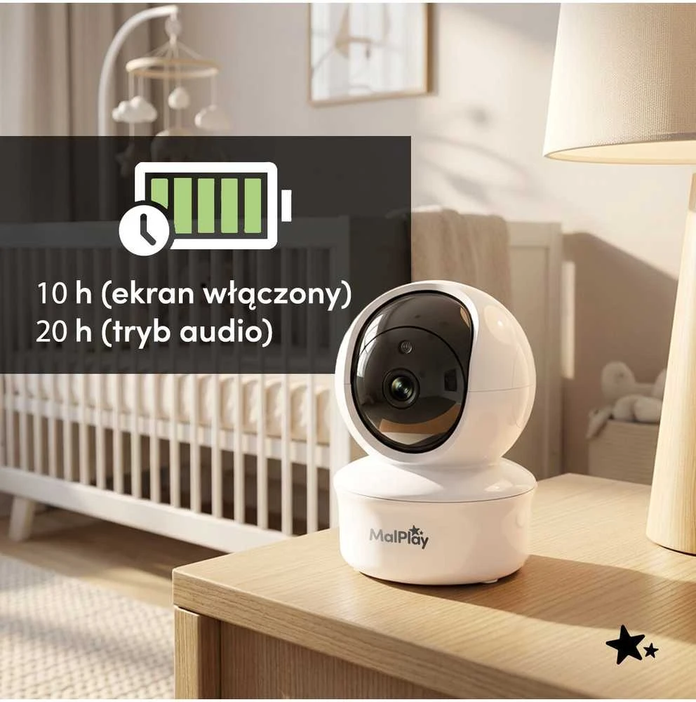 Malplay Mobili auklė NannyEye Vision 5.0
