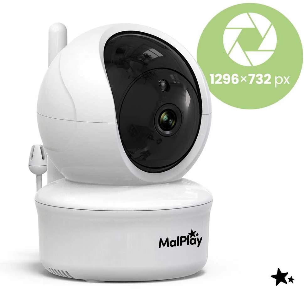 Malplay Kūdikio stebėjimo kamera „NannyEye Complex 5.0“ HD