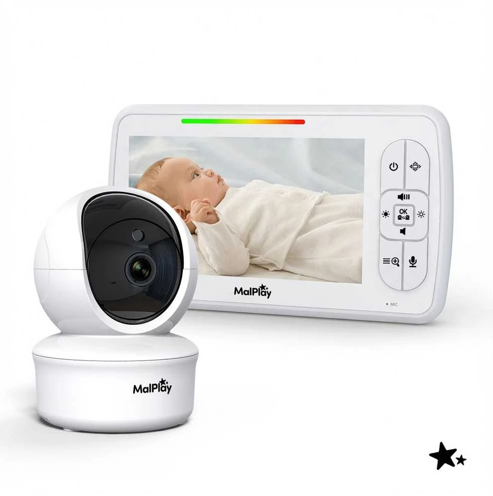 Malplay Mobili auklė NannyEye Vision LCD 5.0 HD