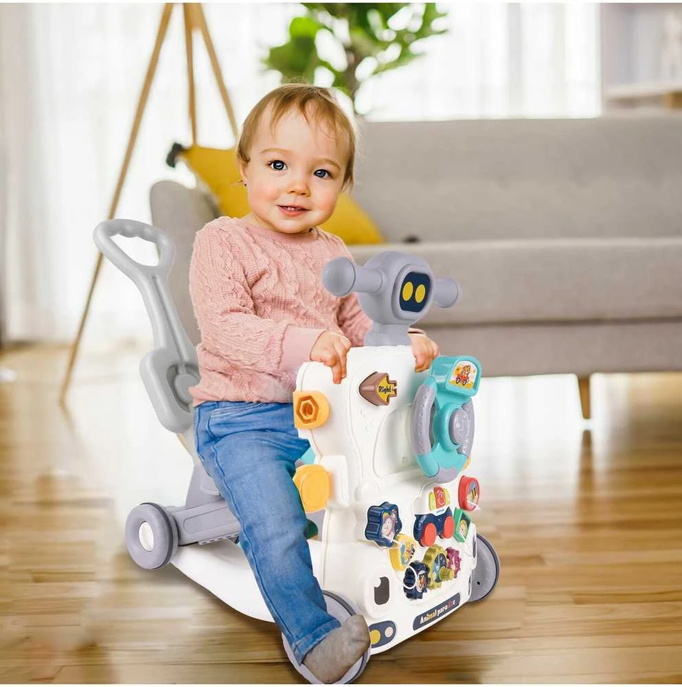 Malplay Lavinamasis daugiafunkcis stumdukas paspirtukas kūdikiams, 6in1