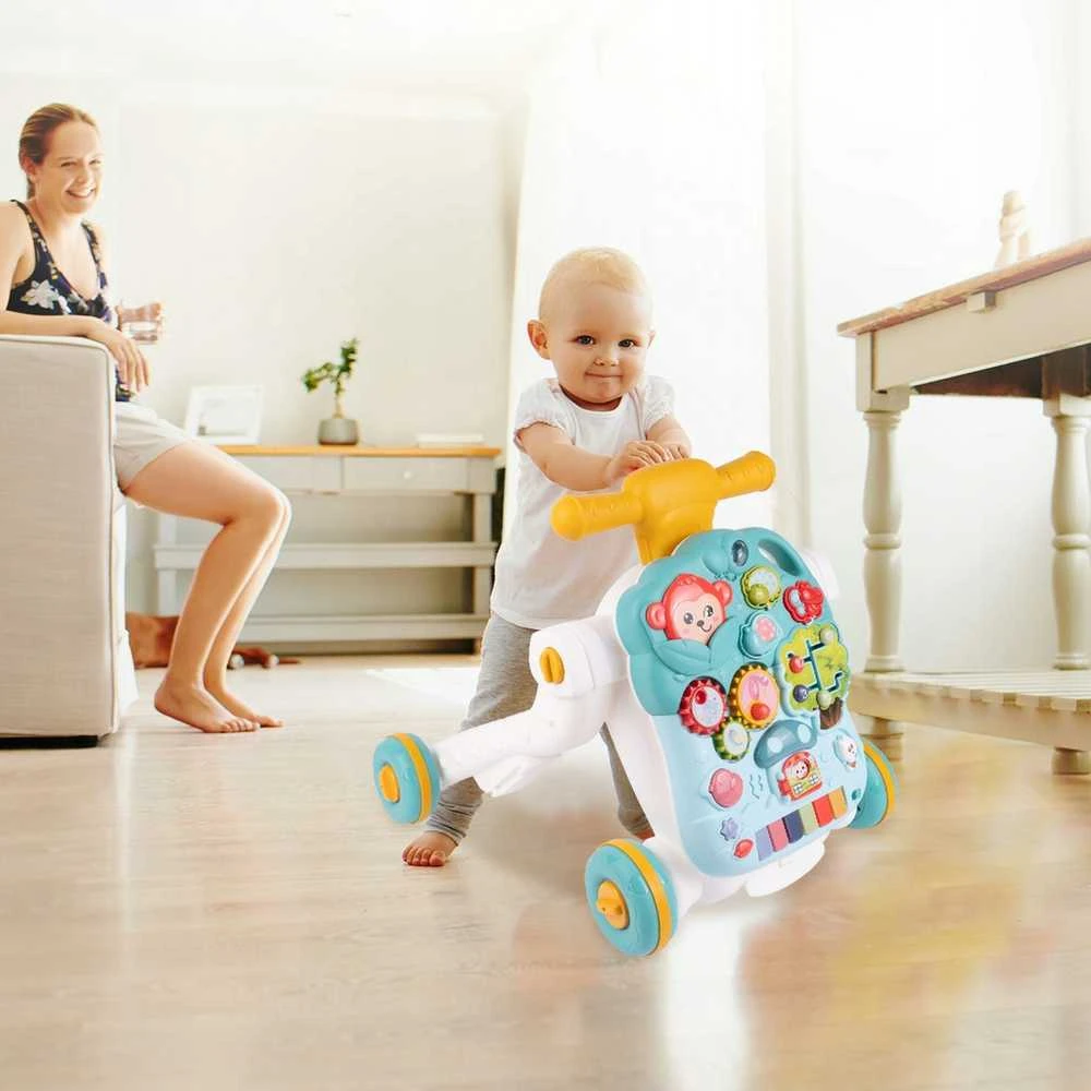 Malplay Lavinamasis daugiafunkcis stumdukas kūdikiams, 4in1