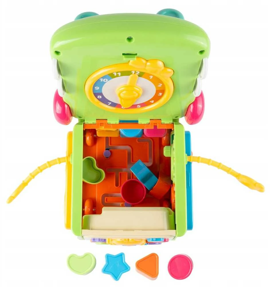 Malplay Lavinamasis kubas su pianinu Krokodilas 4in 1