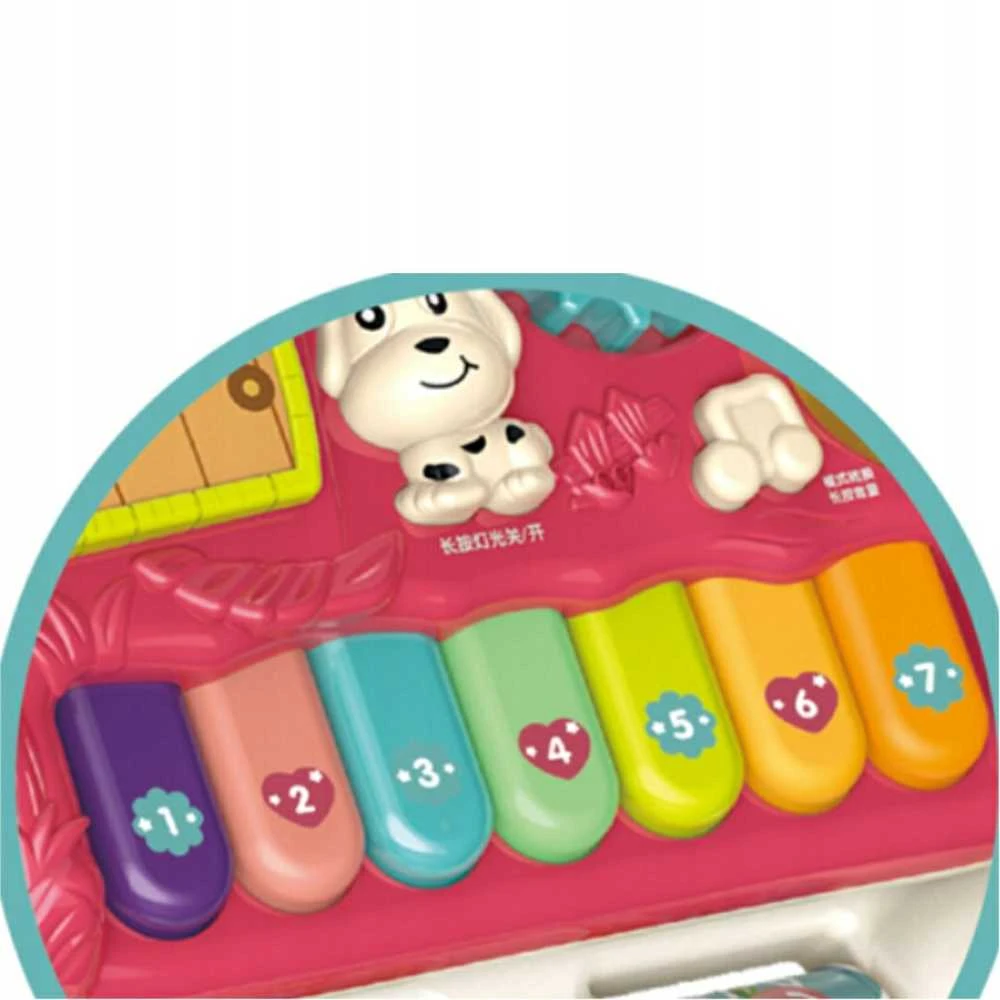 Malplay Lavinamasis muzikinis stumdukas su pianinu kūdikiams