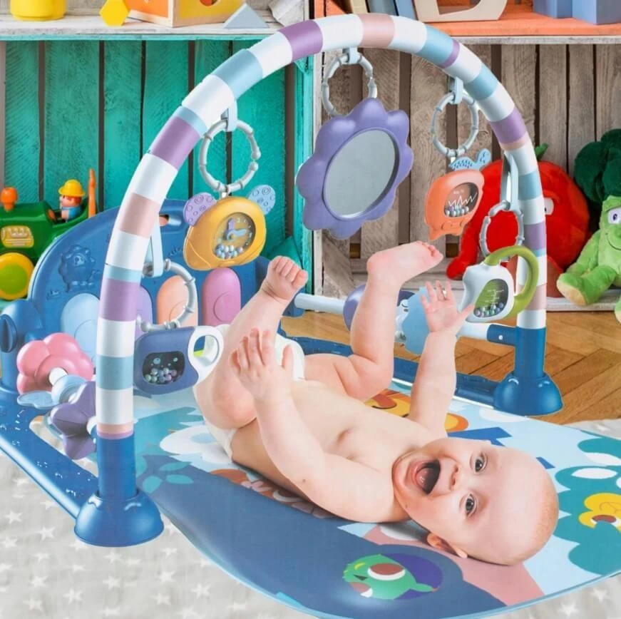 Malplay Lavinamasis muzikinis žaidimų kilimėlis kūdikiui