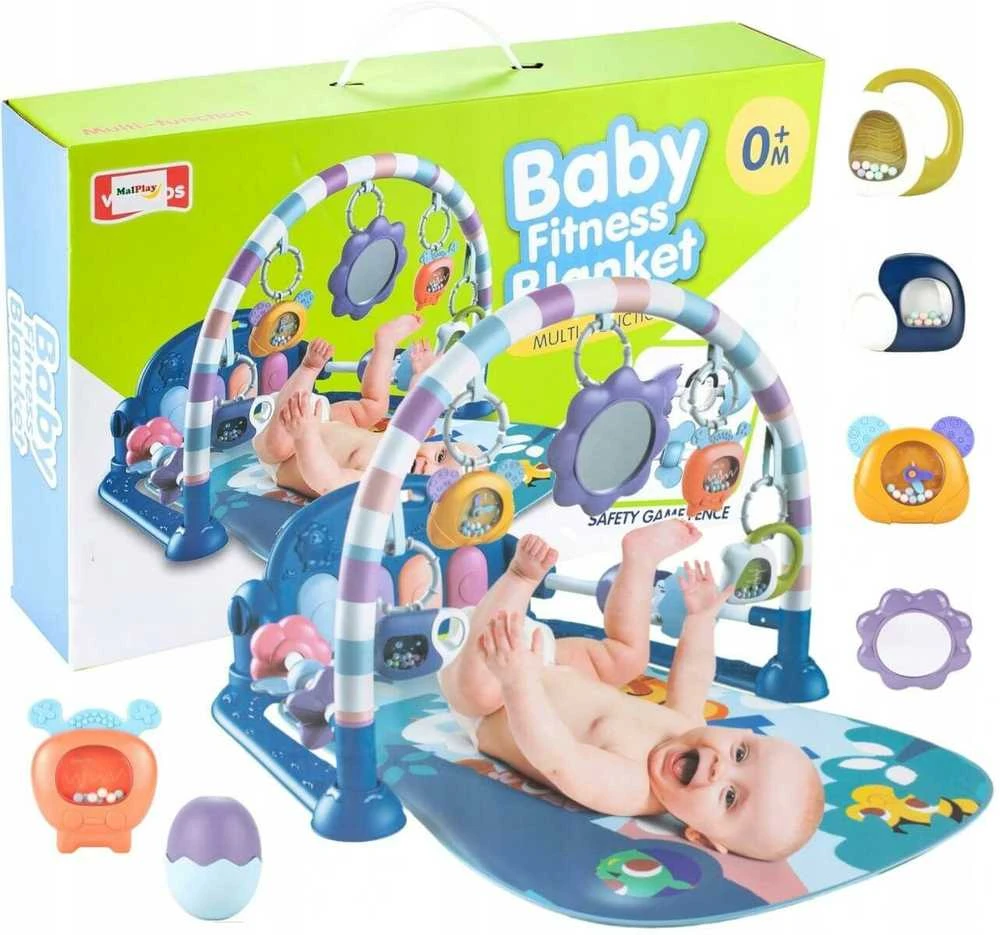 Malplay Lavinamasis muzikinis žaidimų kilimėlis kūdikiui