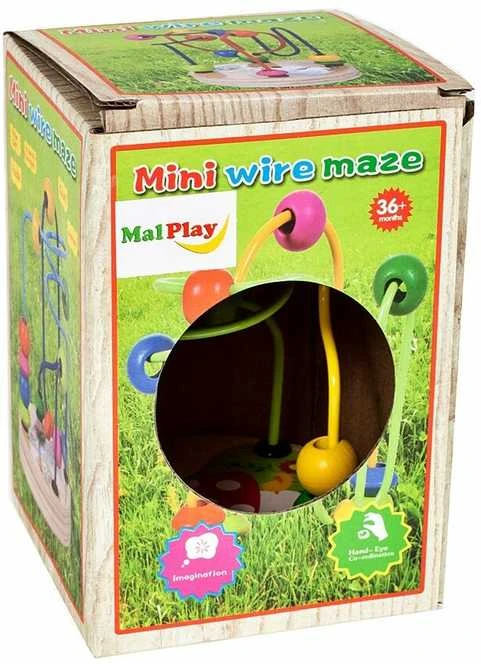 Malplay Lavinamasis žaislas Labirinto kamuoliuko dėlionė