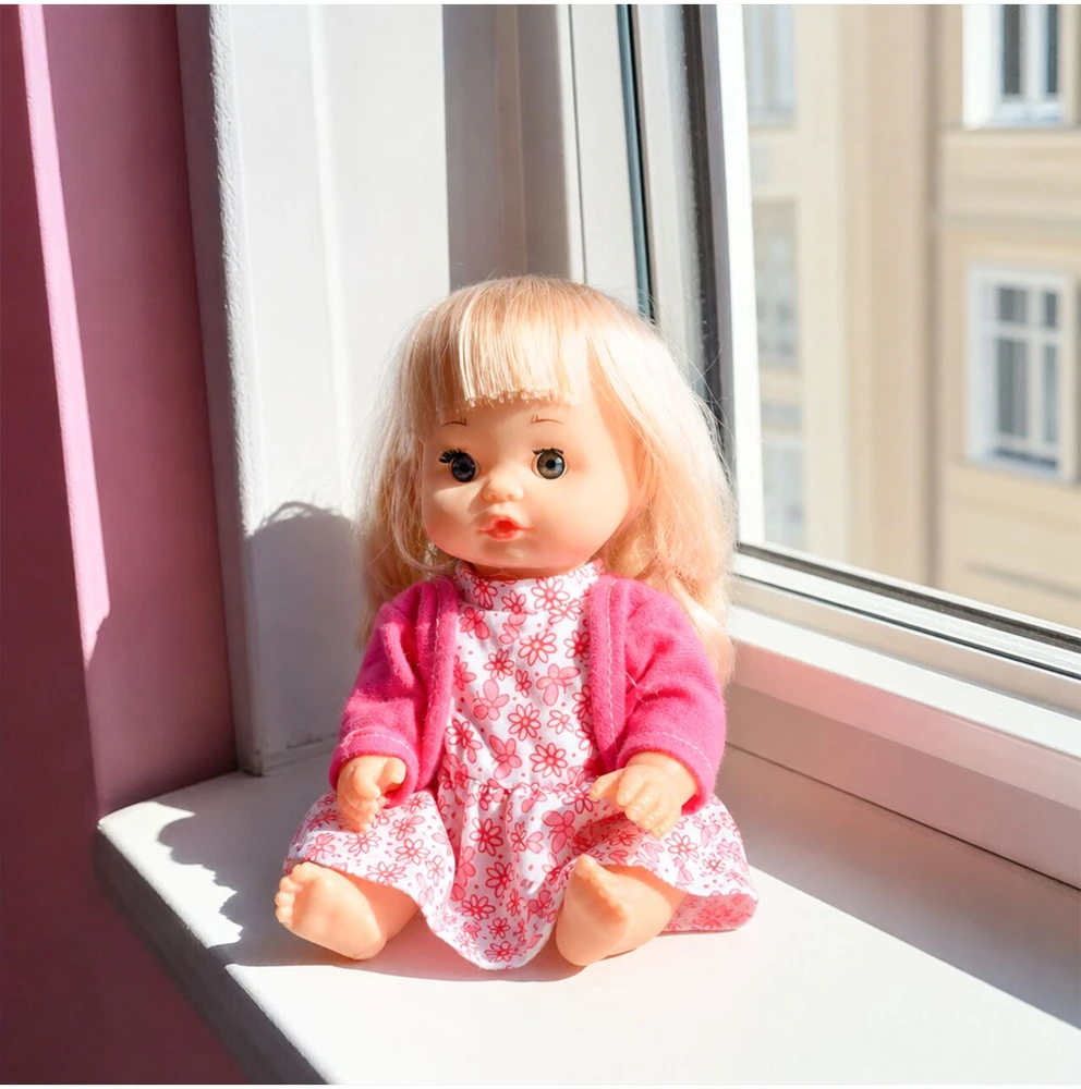 Malplay Baby Sweet Love, lėlė + lopšys