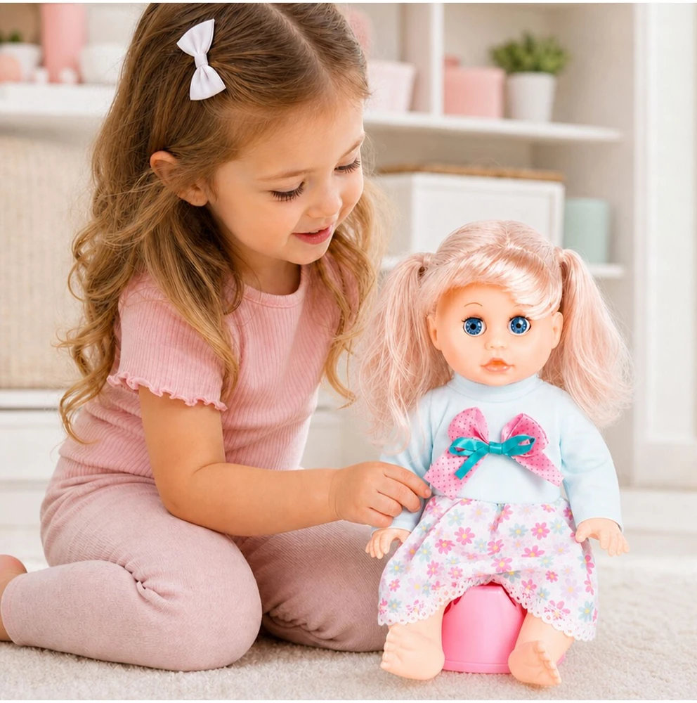 Malplay Lėlė „Baby Sweet Love“ + puodukas ir aksesuarai