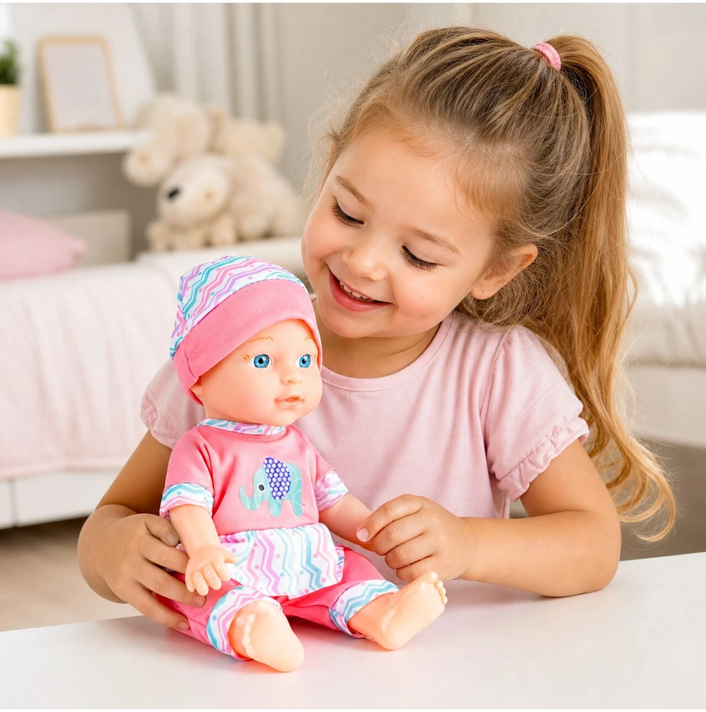 Malplay Lėlė „Baby Sweet Love“ su supamuoju arkliuku