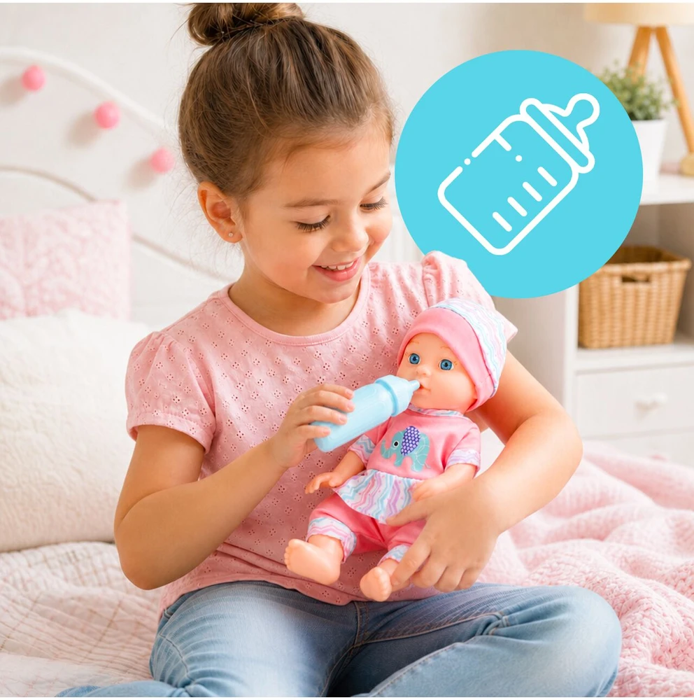 Malplay Lėlė „Baby Sweet Love“ su supamuoju arkliuku