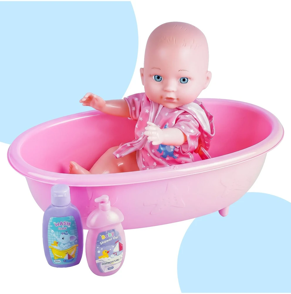 Malplay Lėlė „Baby Sweet Love“ su vonele