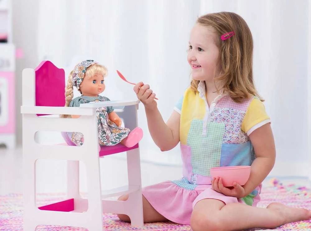 Malplay Lėlė BELLA su plaukų šepečiu ir kreditine kortele, 28 cm