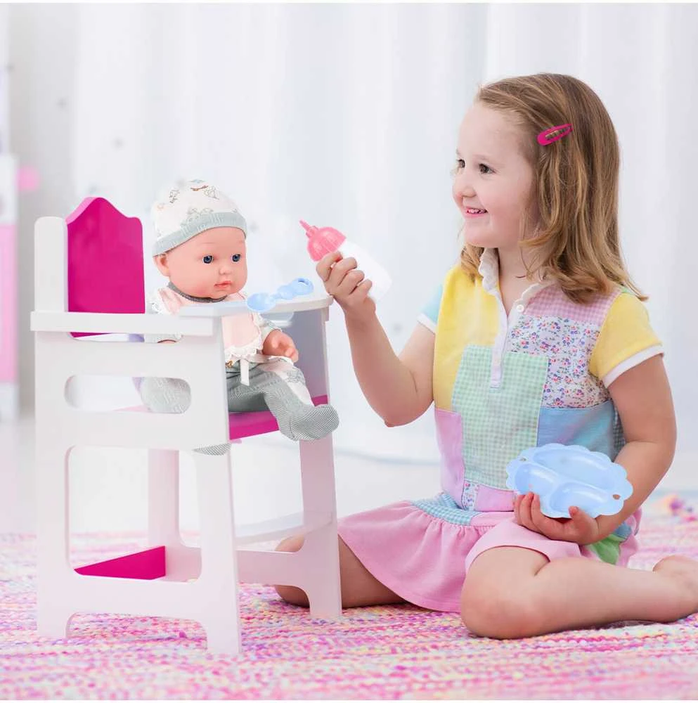 Malplay Lėlė kūdikis su priedais 34 cm