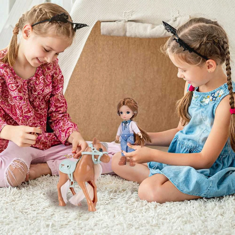 Malplay Lėlė Sally su poniu