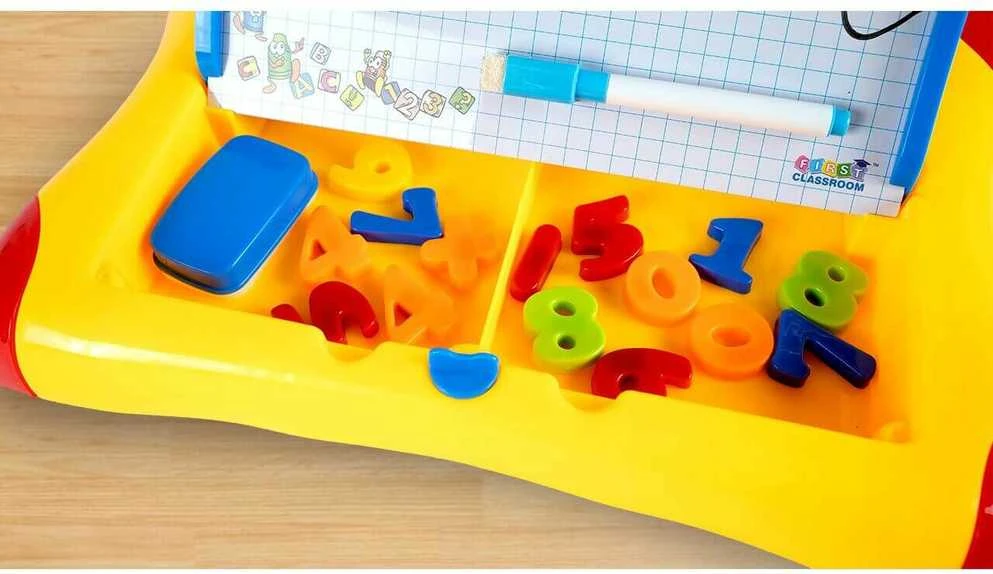 Malplay Magnetinė mokomoji piešimo lenta su priedais