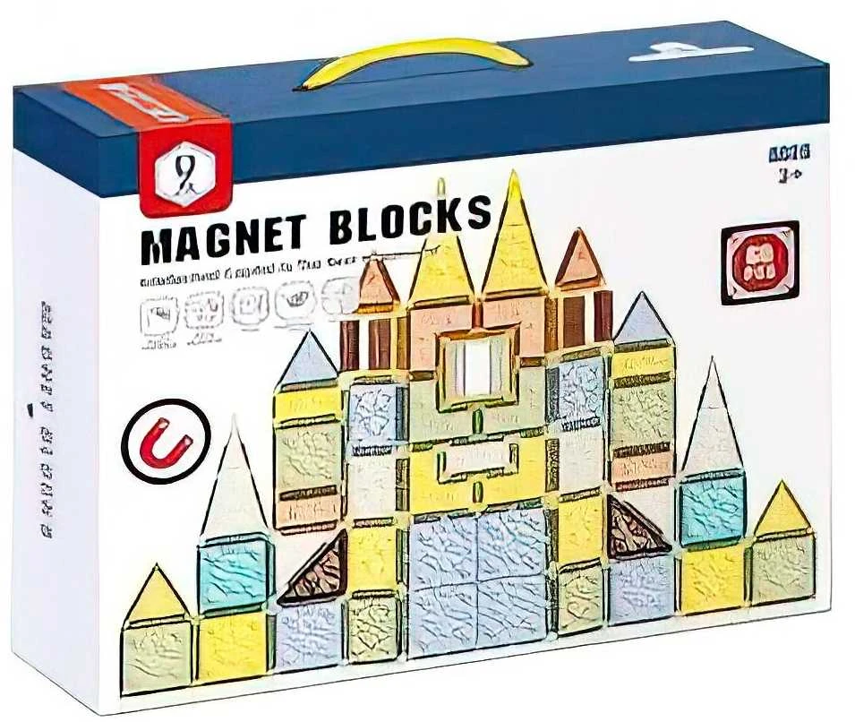 Malplay Magnetinis konstruktorius „Magnetic Blocks”, 60 vnt