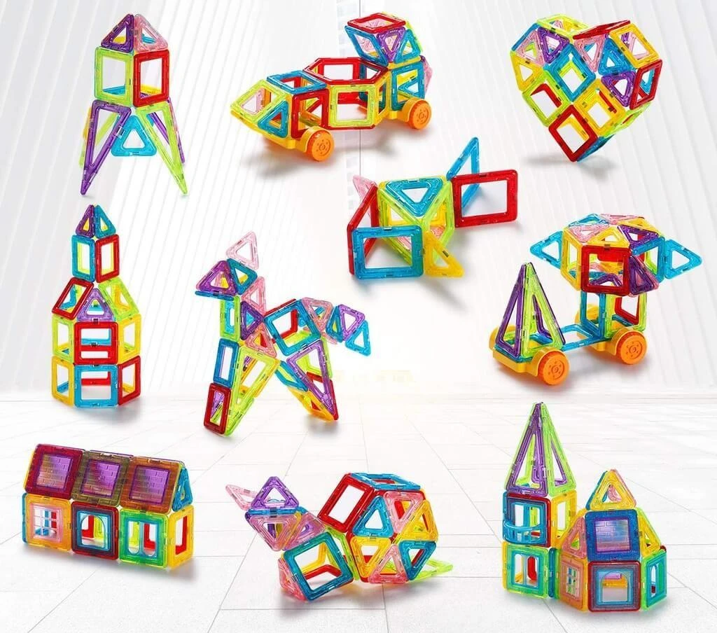 Malplay Magnetinis konstruktorius 45 detalės