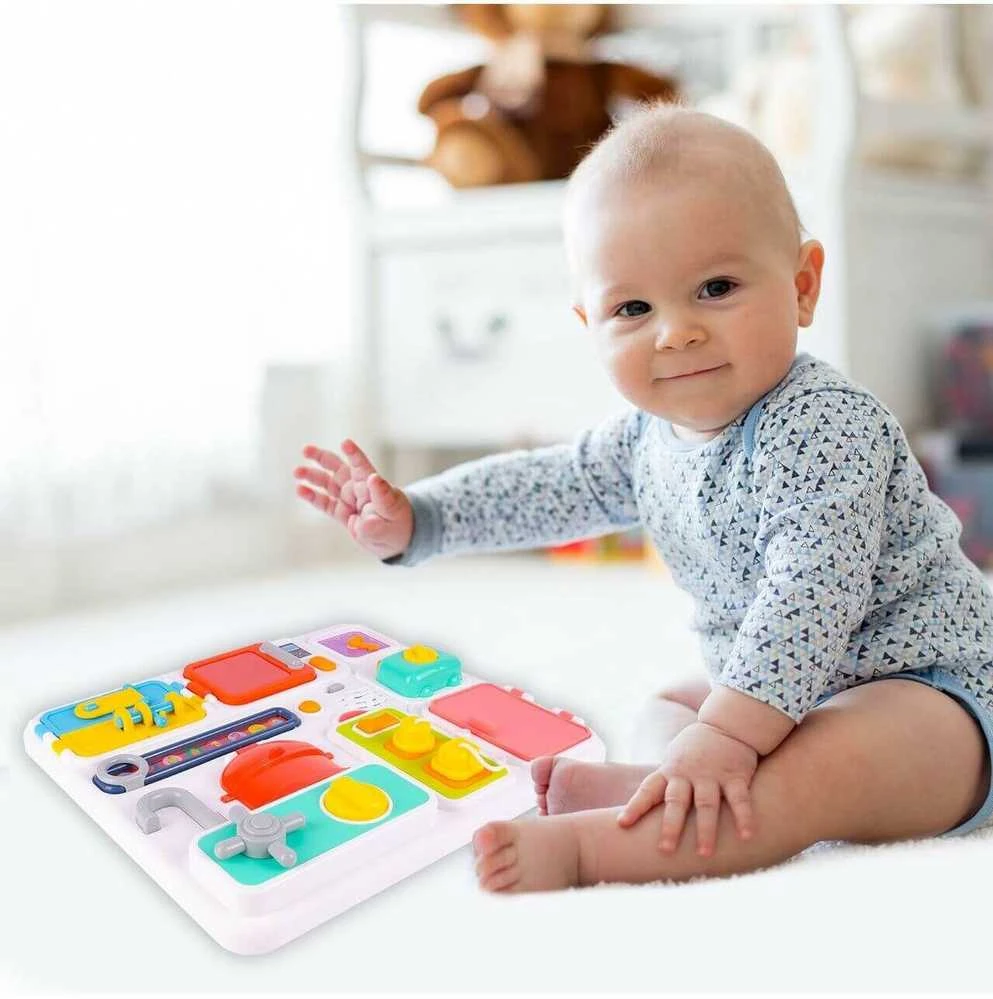Malplay Manipuliacinė mokomoji lenta lagamine