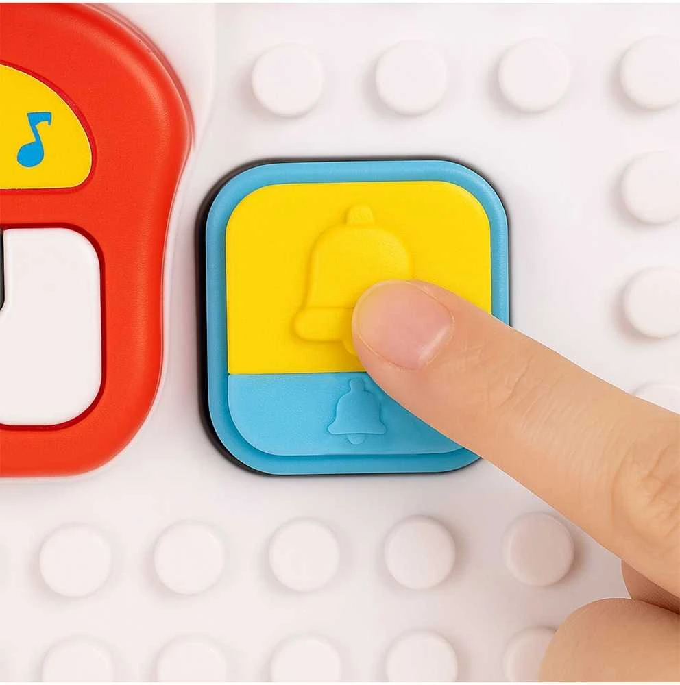 Malplay Manipuliacinė mokomoji lenta su mini pianinu